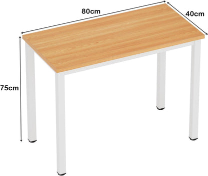 Kleiner Computertisch 80x40 cm Bürotisch Eckschreibtisch