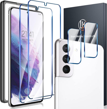 Schutzfolie 4er Set für Samsung Galaxy S21 Plus 9H Glasfolie Härtung