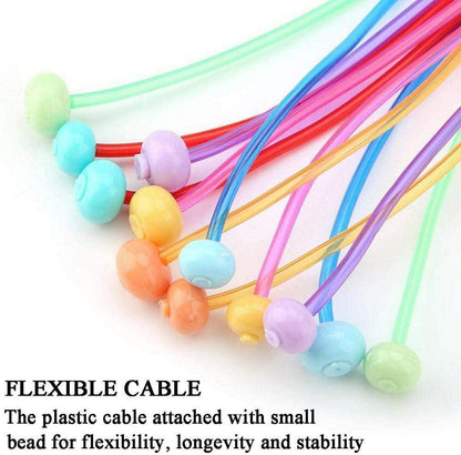 Tunesische Häkelnadeln Set mit Seil 12 Stück 3,5-12 mm - Perfekt für