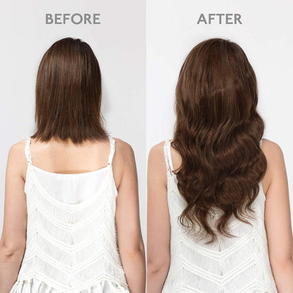 Echthaar Clip-Ins Schokoladenbraun 55cm 120g