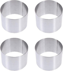 Mousse Ringe Set Dessertring Speisering 5x5x5 cm