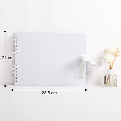 DIY Fotoalbum zum Selbstgestalten 28,5x21 cm 80 Seiten