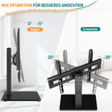 Schwenkbare TV Ständer für 37-70 Zoll Fernseher bis
