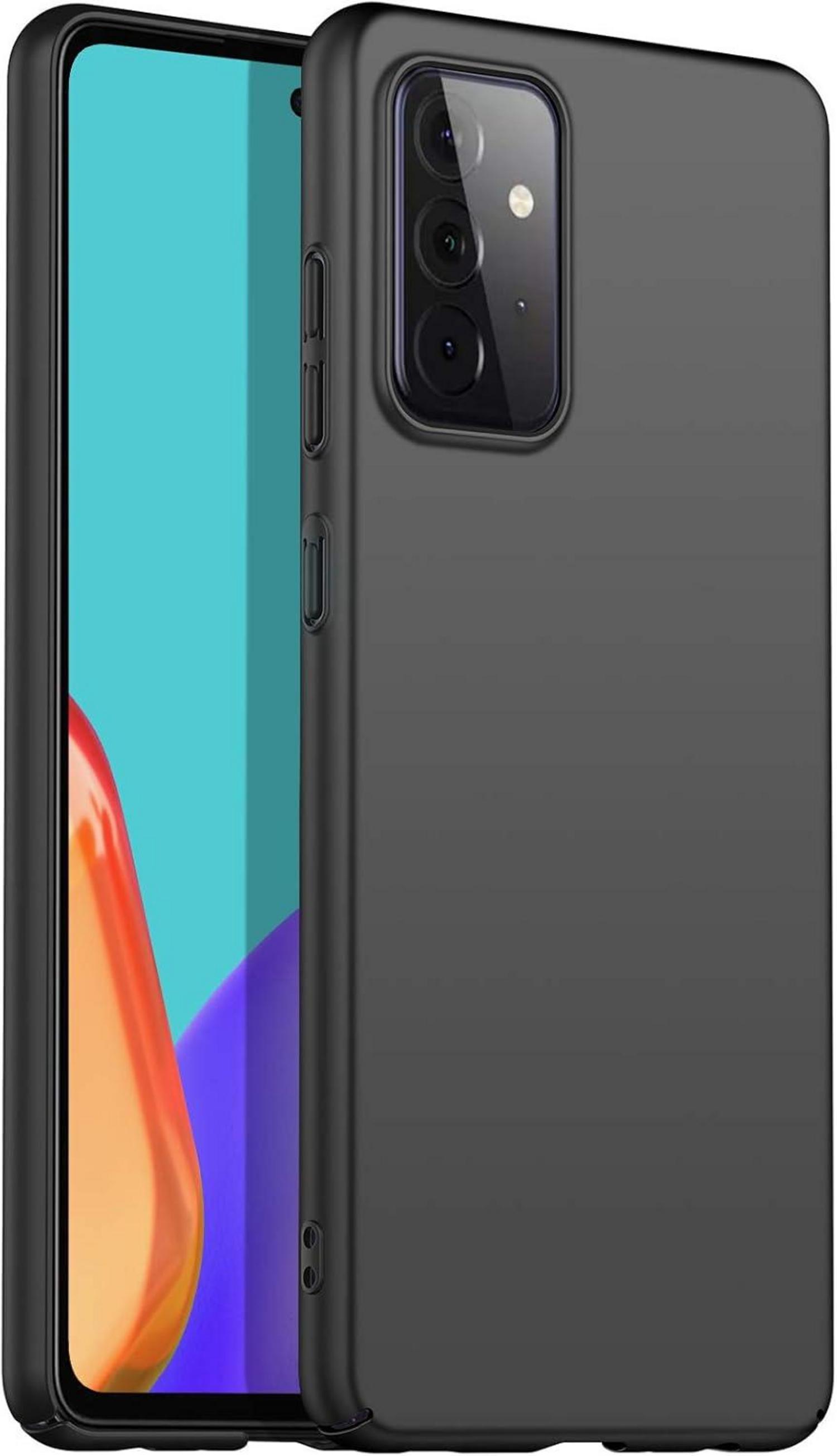 Schwarze Hülle für Samsung A52/A52s 6,5 Zoll - Dünn & Anti-Scratch