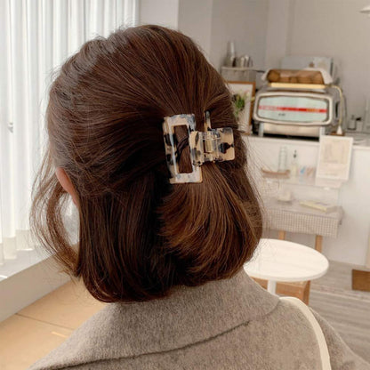 2er Set Mittelgroße Haarklammern für Damen Haarclips Haarkrallen Hairclaws