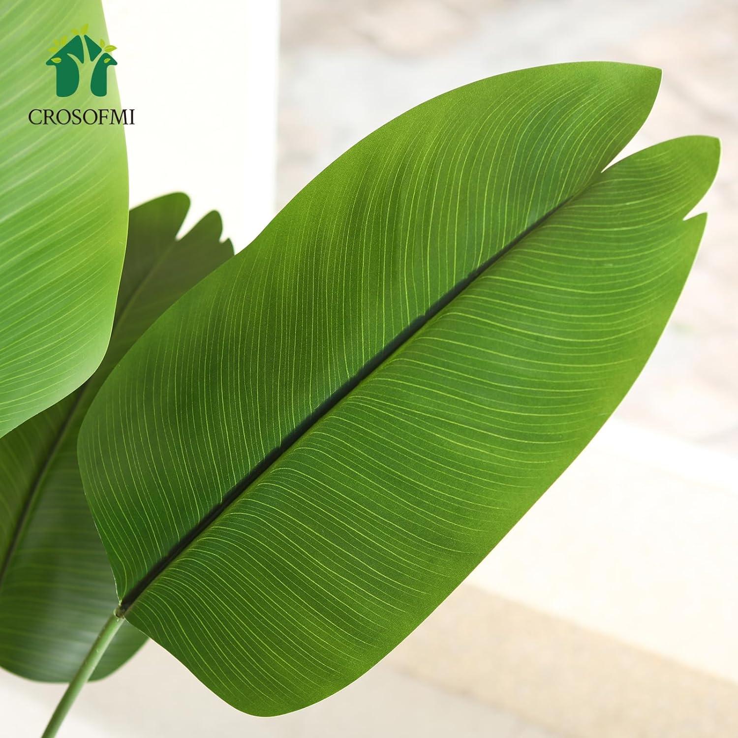 Künstliche Paradiesvogel Pflanze 180cm Tropische Palme 13