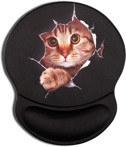 Ergonomisches Mauspad mit Gelkissen und Handgelenkauflage