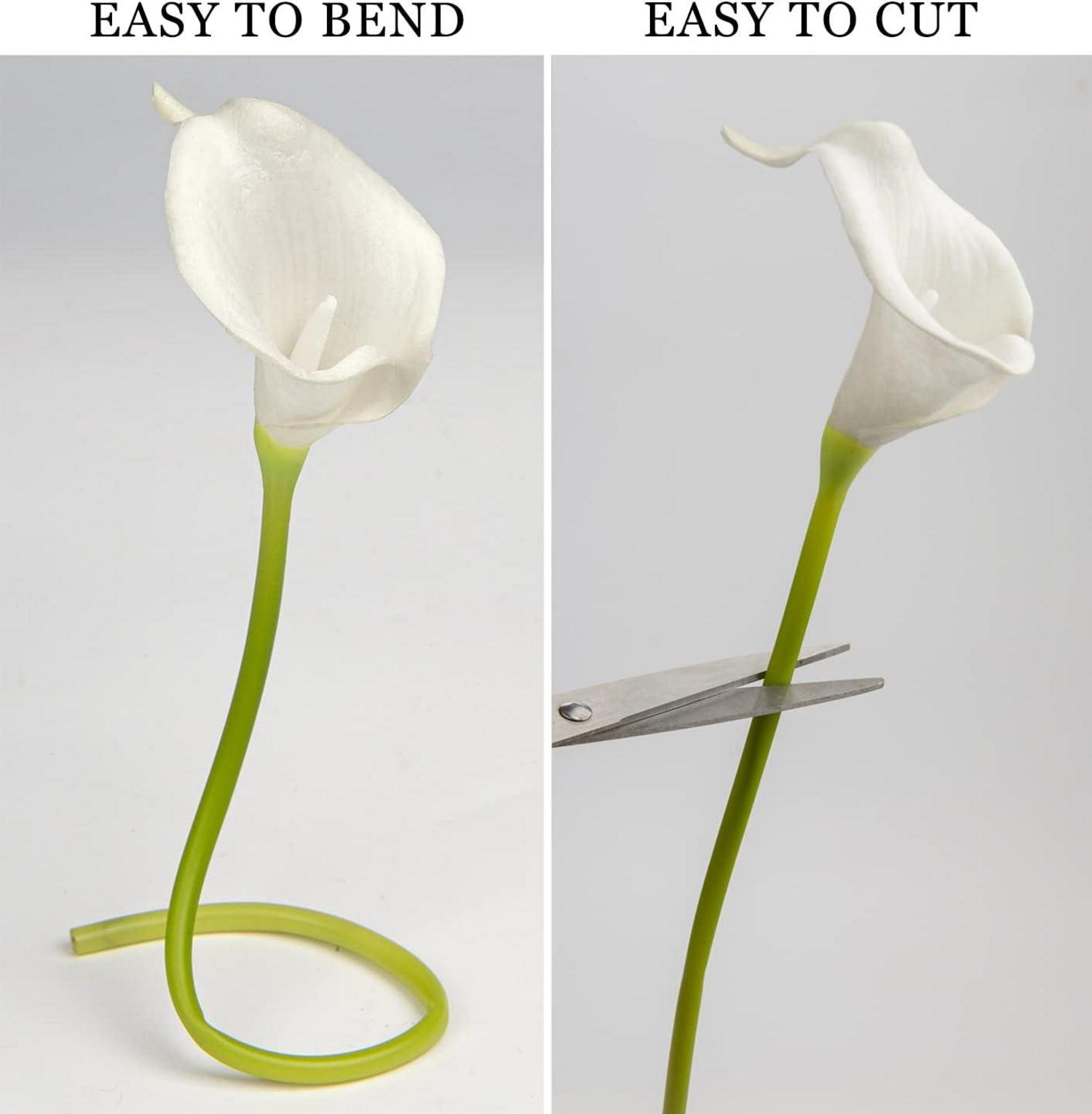 Künstliche Calla Lily Blumensträuße 20 Stück Hochzeit Party Dekoration