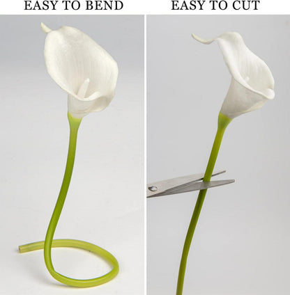Künstliche Calla Lily Blumensträuße 20 Stück Hochzeit Party Dekoration
