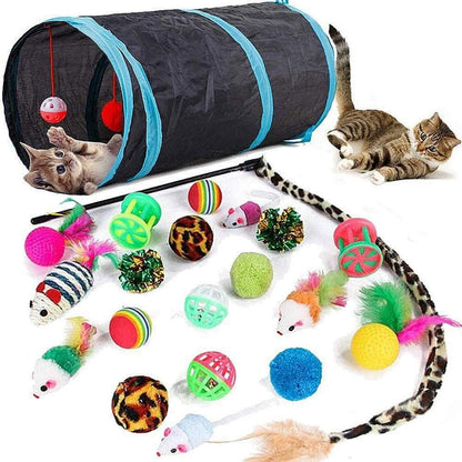 Speedy Panther Katzenspielzeug Set - Interaktives Spielzeug