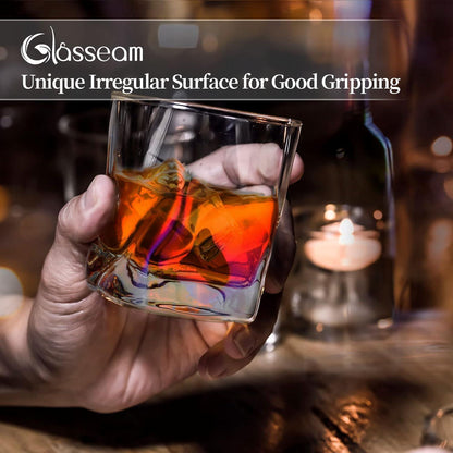 Whisky Gläser Set 2 Stück Edel Rum Tumbler Weingläser Malt Whiskey Gin Cocktail