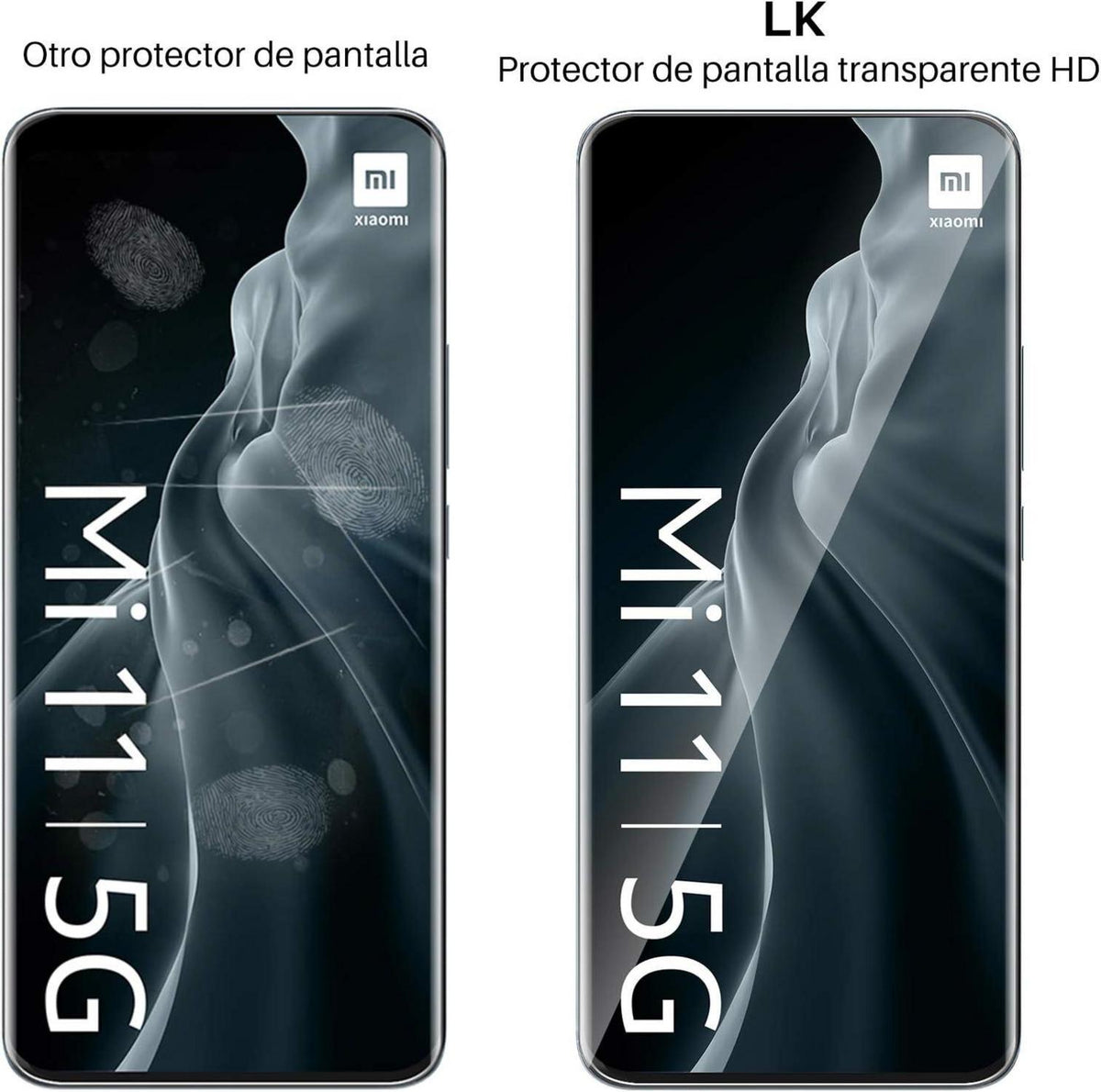 3x Displayschutz Xiaomi Mi 11 Pro TPU HD transparent