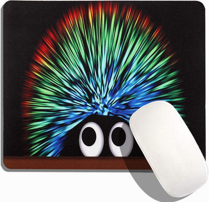 Mauspad Klein Cute Design 24 x 20cm Bunt Rutschfest Abwaschbar