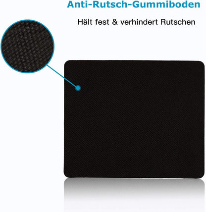 AOKSUNOVA Mauspad Klein Cute Design 24x20cm Lustig Bunt Igel Mouse Pad