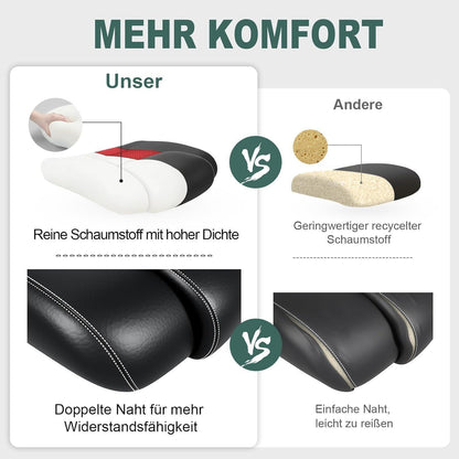 BASETBL Bürostuhl Racing Gaming Chefsessel Ergonomisch Rot