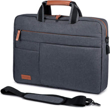 Laptop Aktentasche 17-17.3 Zoll Wasserdicht Schultertasche_Grau