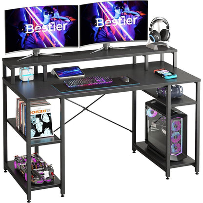 Großer Computertisch mit 4