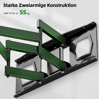 TV Wandhalterung Schwenkbar Neigbar 37-75 Zoll VESA