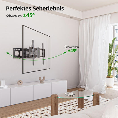 TV Wandhalterung Schwenkbar Neigbar 37-75 Zoll VESA