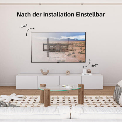 TV Wandhalterung Schwenkbar Neigbar 37-75 Zoll VESA