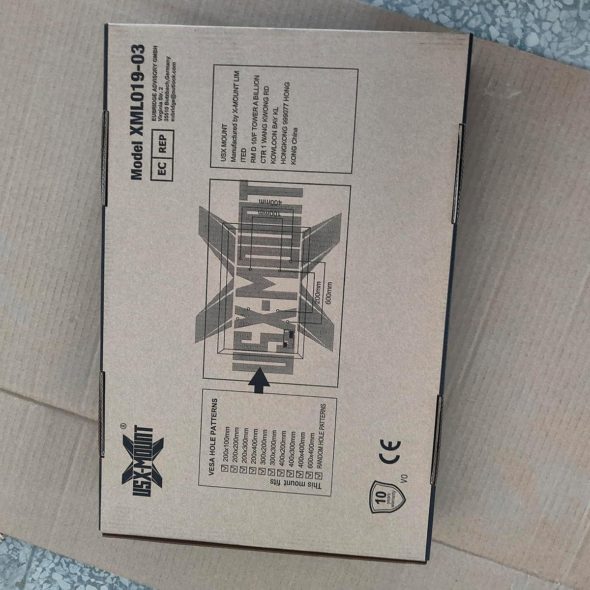 TV Wandhalterung Schwenkbar Neigbar für 37-75 Zoll TV VESA 600x400mm