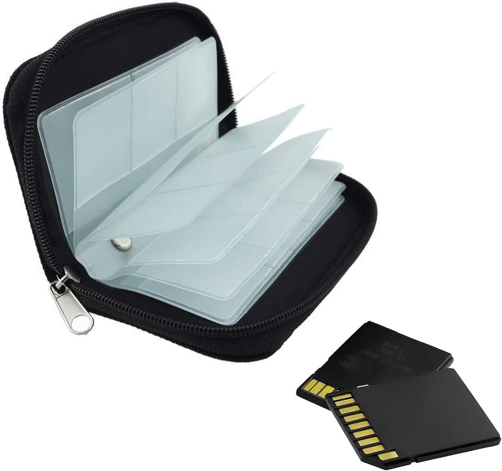 Speicherkarten-Tasche mit 22 Schlitzen für SD, SDHC, Micro