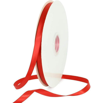Satinband Rot 10mm – 91m Geschenkband für Hochzeit & DIY