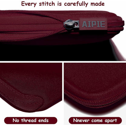 AIPIE Laptoptasche 15,6 Zoll Stoßfest Rot | Aktentasche