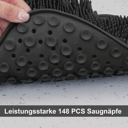 BESKAR Fußwäscher Massage Pad Rutschfest Saugnäpfen Peeling