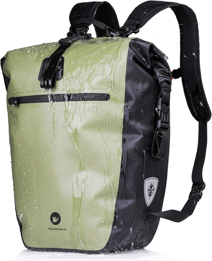 Fahrradtasche 3-in-1 Gepäckträger 27-30L Wasserdicht Rucksack