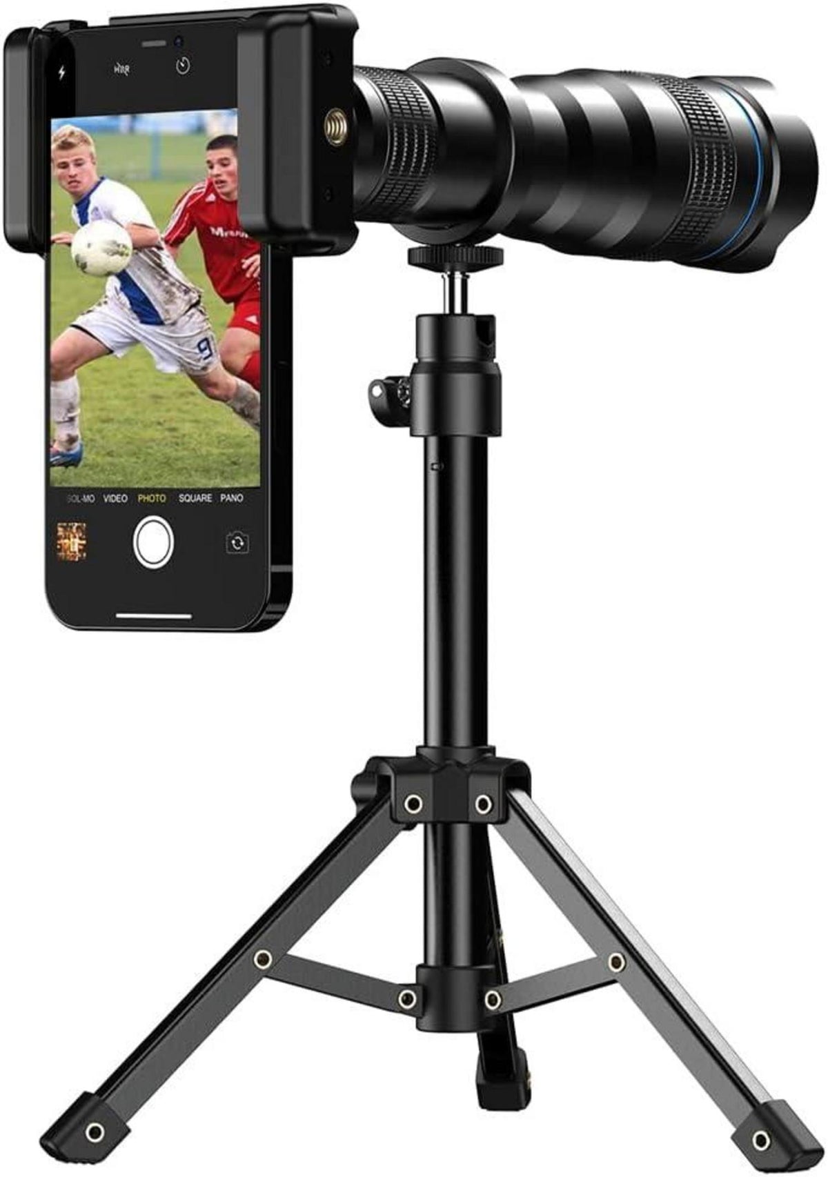 36X HD Teleobjektiv für Smartphone mit Stativ - 4K HD Full Colors
