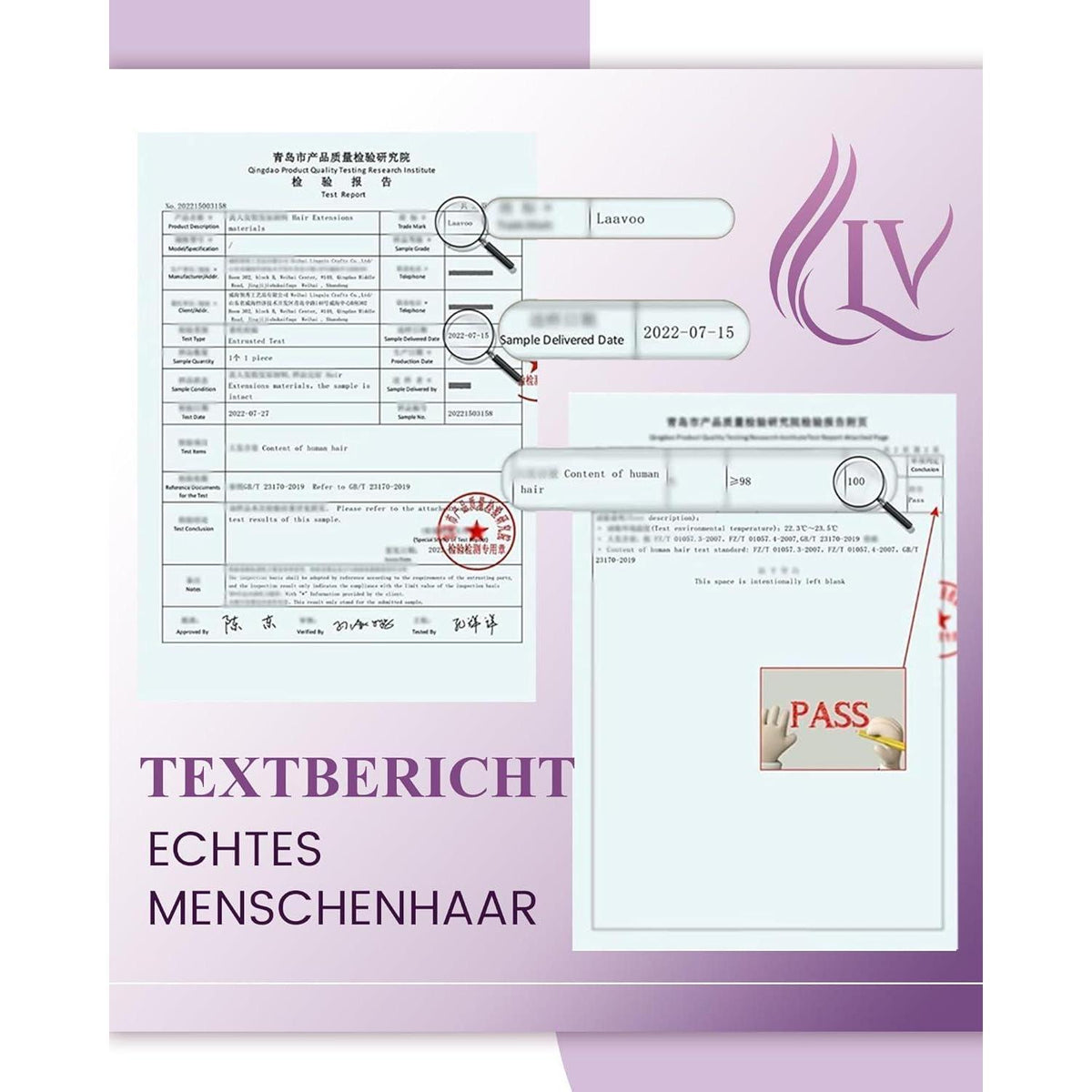 Braun Ombre Micro Tressen Echthaar Extensions 40cm