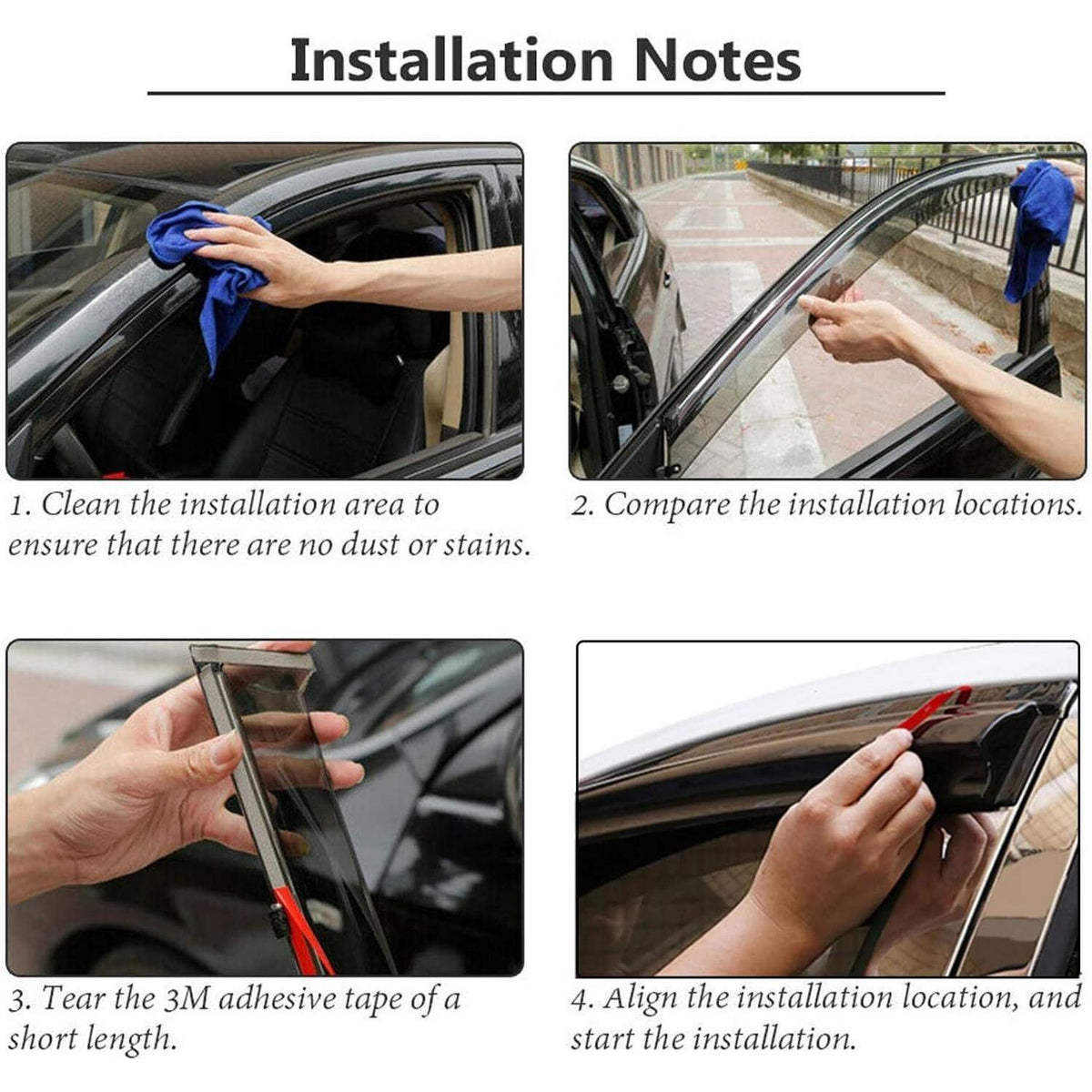 Windabweiser für Mitsubishi L200 Triton 2006-2014 Doppelkabine