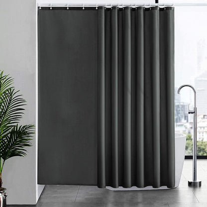 Duschvorhang Überlänge Anti-Schimmel wasserdicht 240x180cm