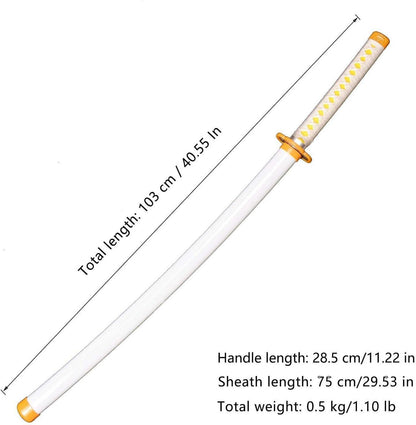 Holz Blade Anime Samurai Schwert 104 cm - Cosplay Schwert