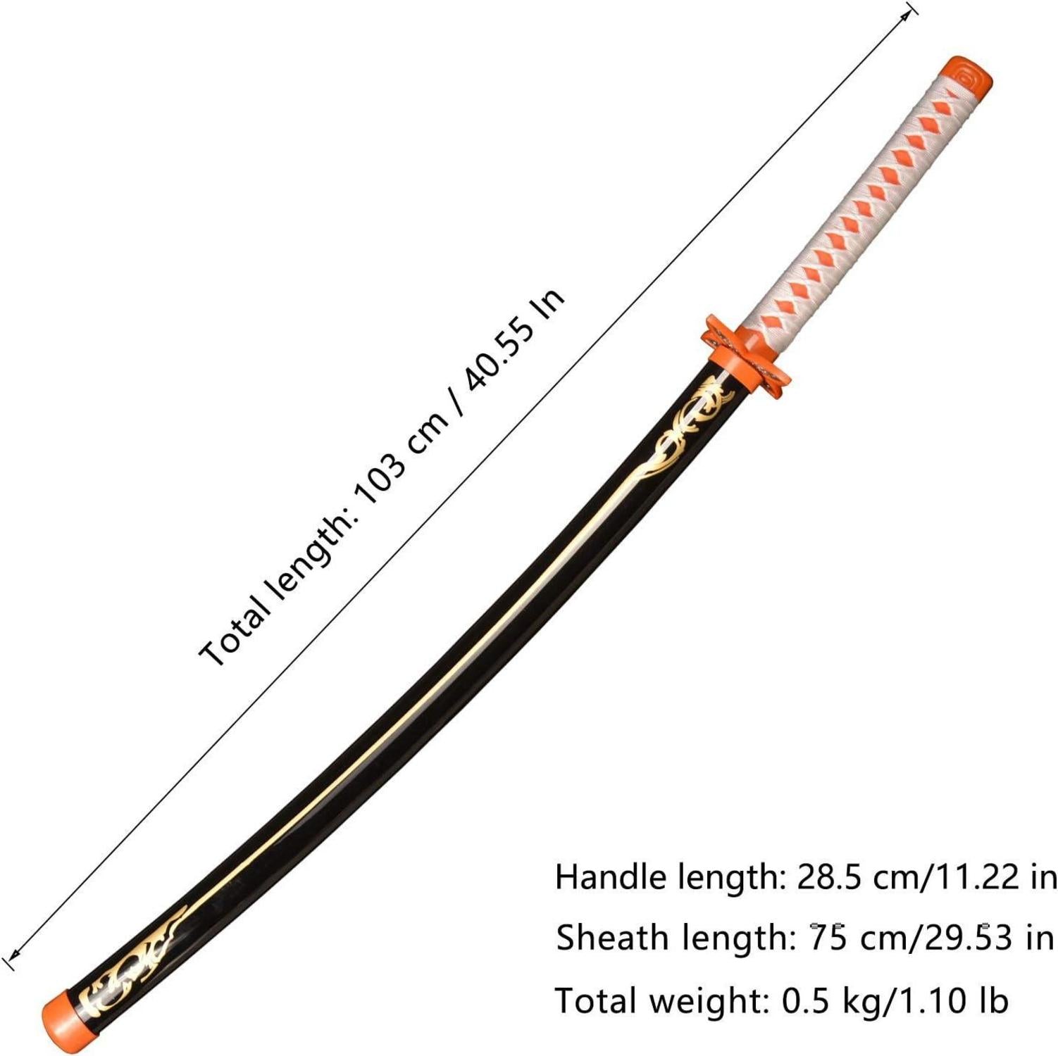 Anime Samurai Schwert 104 cm Holz Blade Sword Valley