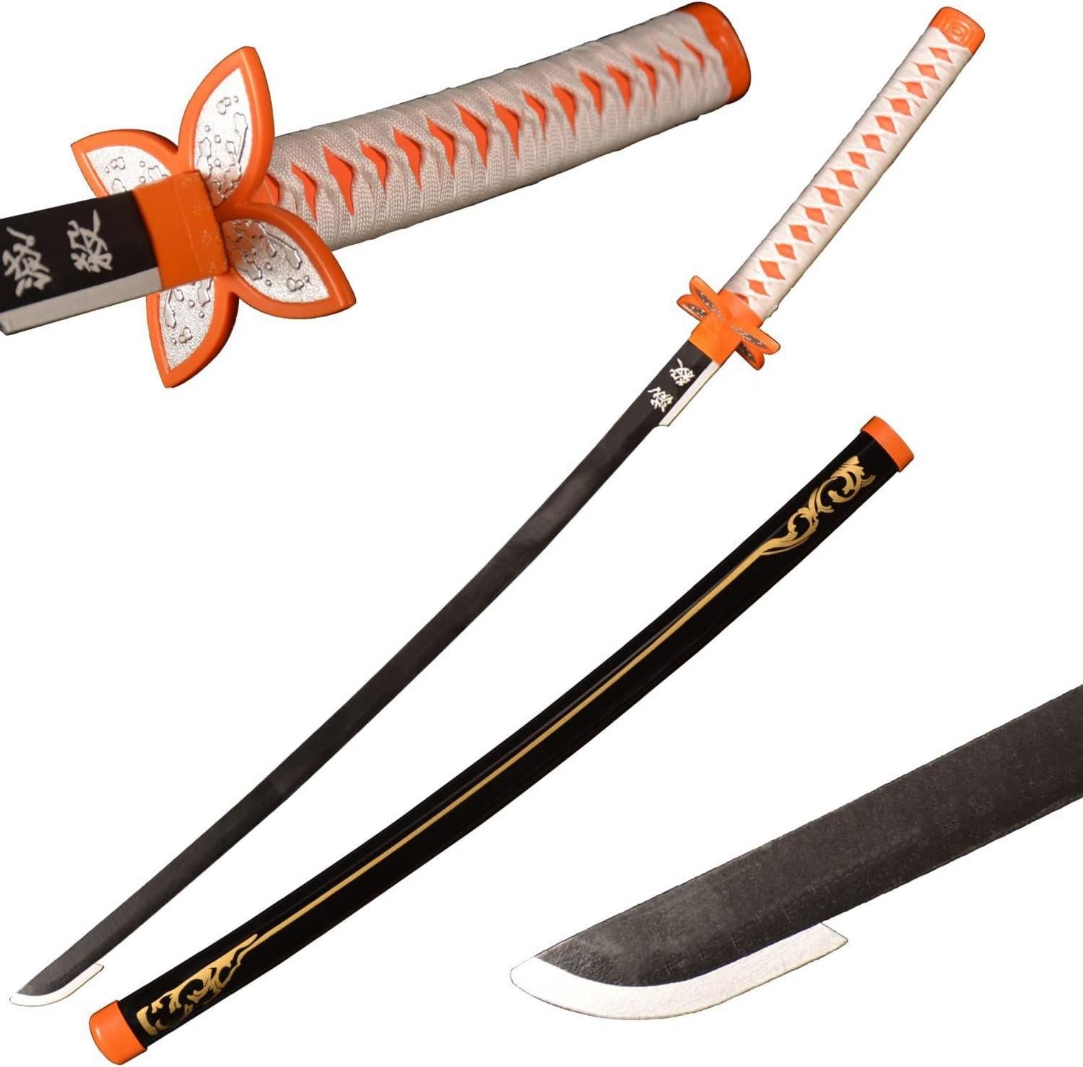 Anime Samurai Schwert 104cm Holz Blade Cosplay Sword Valley neu