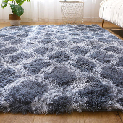 Leesentec Teppich Langflor Flauschig Modern Design Shaggy