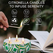Citronella Outdoor Kerzen 240 Stdn 3x400ml Sojawachs Candles