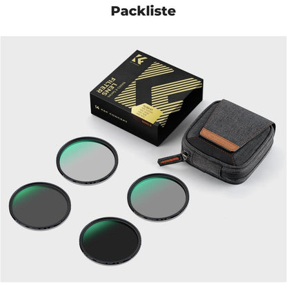 67mm ND Filter Set ND4-ND1000 Neutral Graufilter Kit
