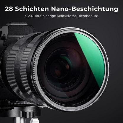 ND Filterset 67mm 4er Pack Neutral Graufilter Kit für kreative Fotos