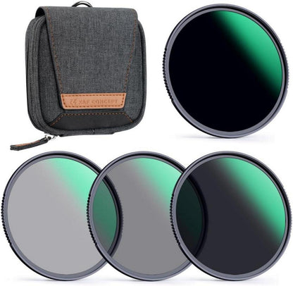 ND Filterset 82mm Graufilter Set ND4+ND8+ND64+ND1000 Kit