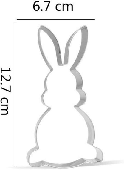 Oster-Ausstechformen-Set 8-teilig Hase Osterei Küken Blume Karotte