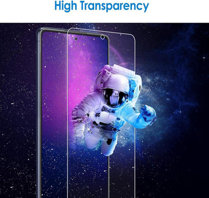 Schutzfolie Samsung Galaxy S20 FE 6,5 Zoll, Gehärtetes Glas Displayschutz, 3 Stück