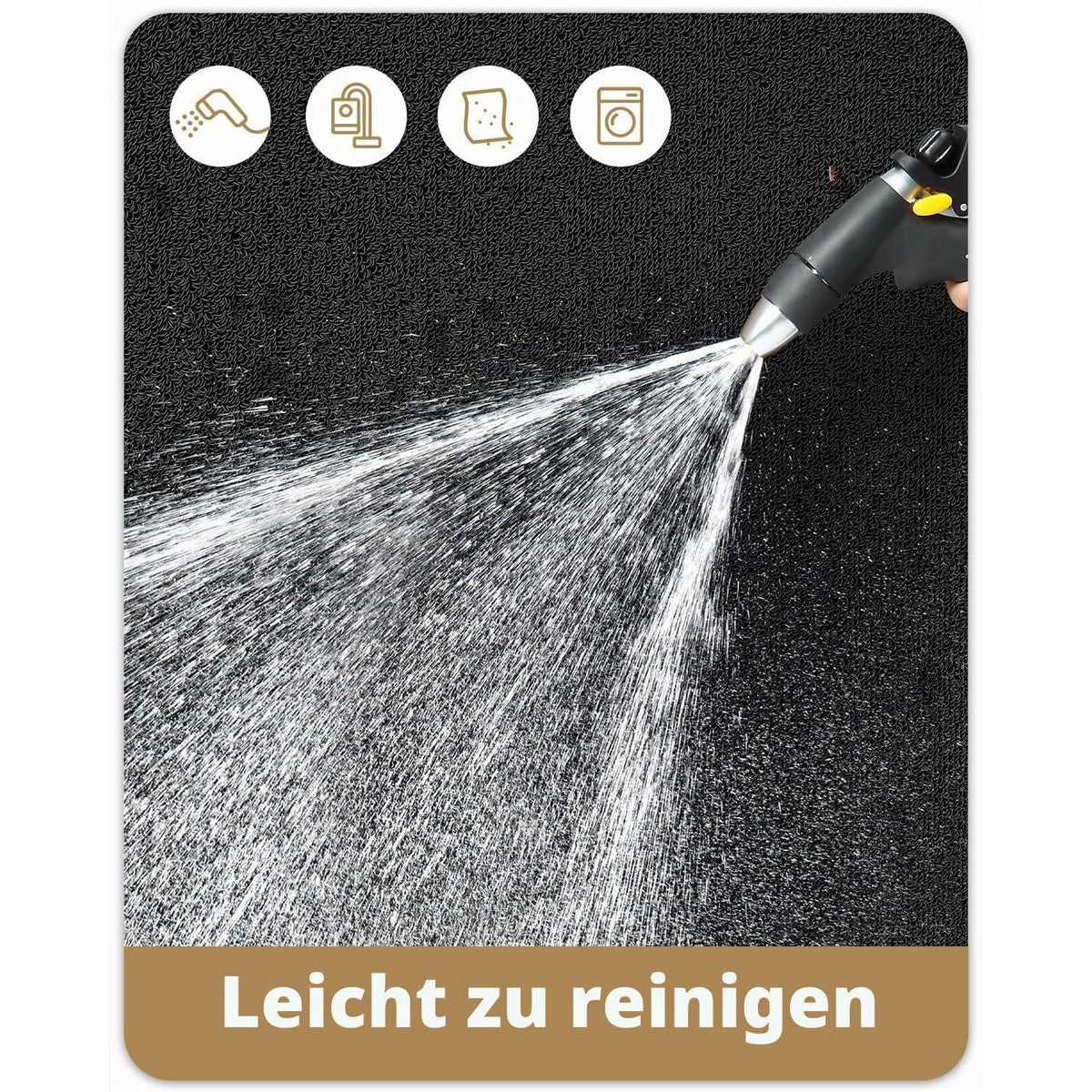 Schmutzfangmatte 90x150 cm – Rutschfest & Waschbar