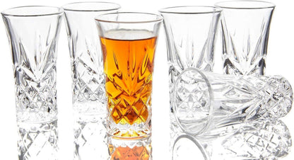 Shot-Gläser Tequila 58ml schwerer Boden 6er-Set