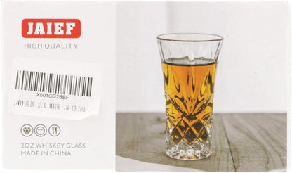 Tequila-Gläser schwerer Boden 58ml 6er Set Shot-Glas-Set Glamour