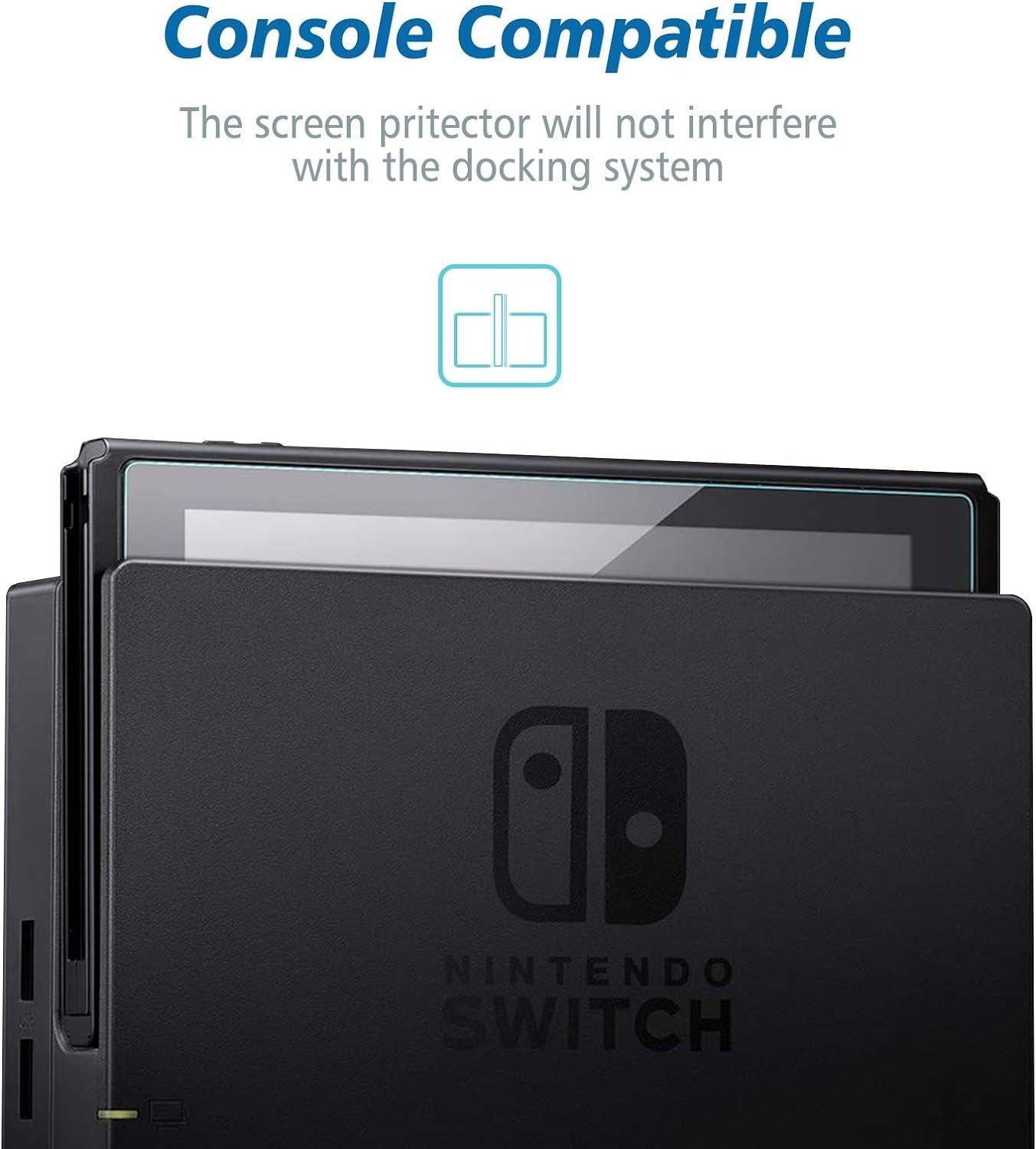 Panzer Schutzglas Nintendo Switch 2 Stück 9H Härte Schutzfolie