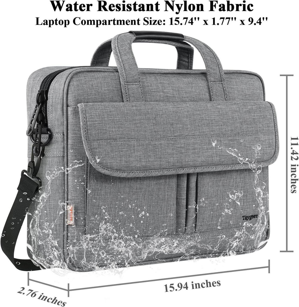 Laptoptasche 15.6 Zoll Wasserdicht Aktentasche