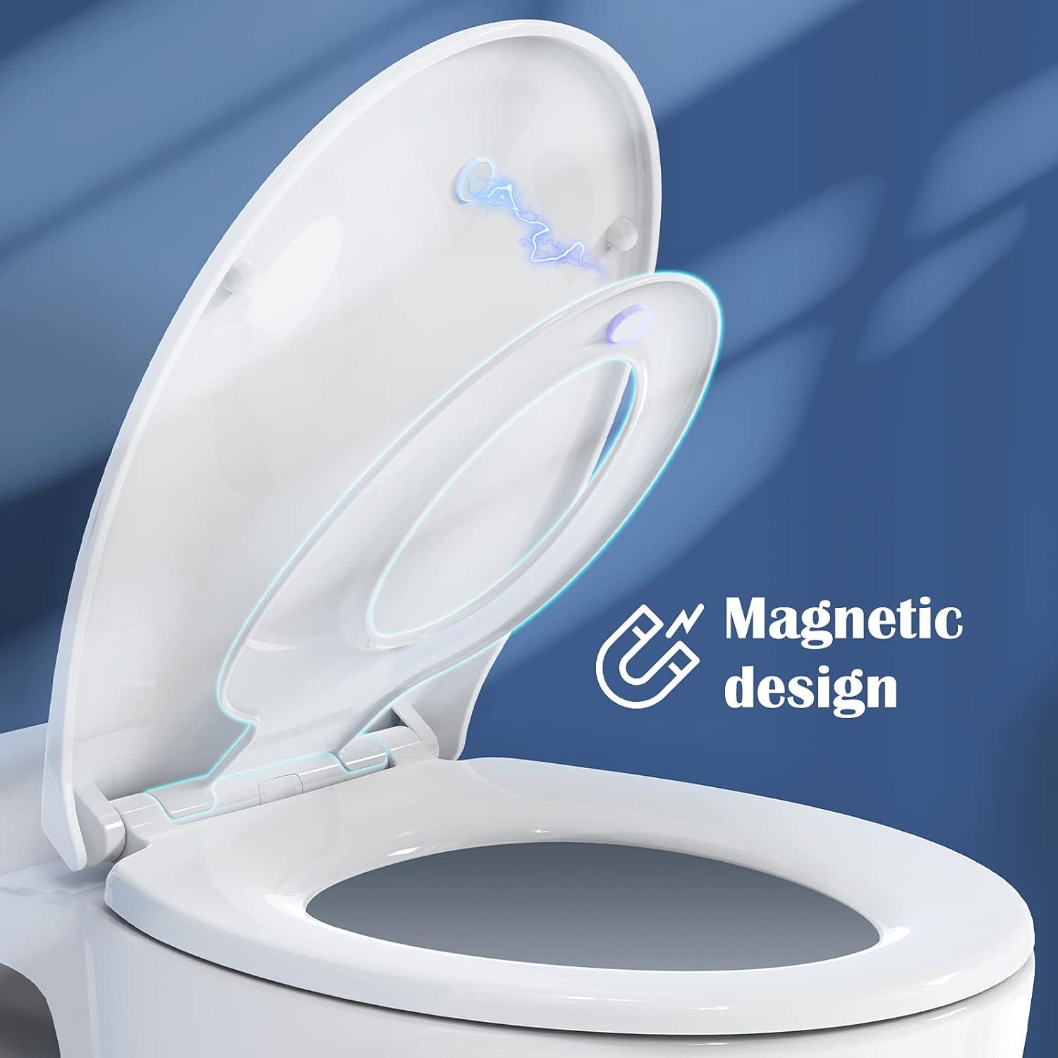 Toilettendeckel mit Absenkautomatik und Quick Release Funktion